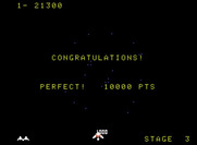 Gyruss for ColecoVision - Chance stage results...