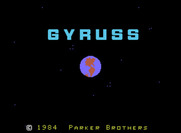 Gyruss for ColecoVision - Title screen.