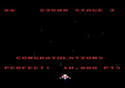 Gyruss for Atari 5200 - A perfect score!
