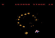 Gyruss for Atari 5200 - Stage 18 begins...