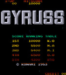 Gyruss for Arcade - High scores.