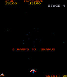 Gyruss for Arcade - 3 warps to Uranus...