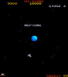 Gyruss for Arcade - Arrived at Neptune.