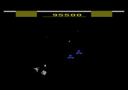 Gyruss for Atari 2600 - Careful, don't get hit by asteroids!