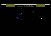 Gyruss for Atari 2600 - Shoot the satellites to obtain double firepower.