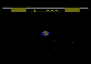 Gyruss for Atari 2600 - Starting screen.