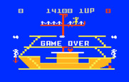 Popeye for Intellivision - Game over.