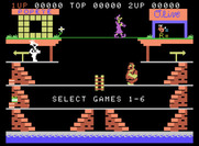 Popeye for ColecoVision - Starting screen.