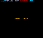 Popeye for Arcade - Game over.