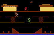 Popeye for Atari 2600 - Start of the second level.