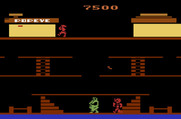 Popeye for Atari 2600 - After eating spinach Popeye turns red and can chase Brutus for a change!