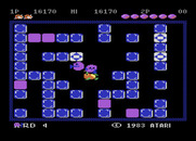 Pengo for Atari 8-bit - I've been caught!