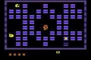 Pengo for Atari 2600 - Game start.