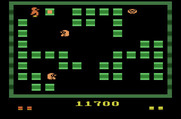 Pengo for Atari 2600 - You can stun the sno-bees by kicking the walls.