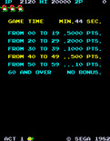 Pengo for Arcade - Level complete, 500 bonus points...
