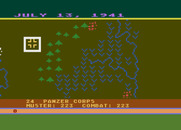 Eastern Front (1941) for Atari 8-bit - Examining a unit...