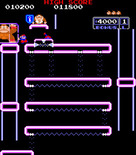 Donkey Kong Junior for Arcade - Reached the top!