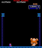 Donkey Kong Junior for Arcade - Success! Now the game repeats with a higher level of difficulty.