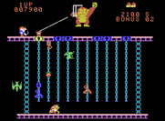 Donkey Kong Junior for ColecoVision - Level almost complete!