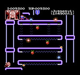 Donkey Kong Junior for NES / Famicom - Round 3 start.