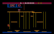 Donkey Kong Junior for Atari 2600 - Game start.