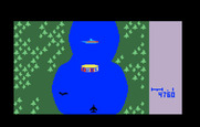 River Raid for Intellivision - Fly over the fuel depots to replenish fuel.