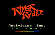 River Raid for Intellivision - Title screen.