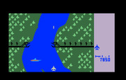 River Raid for Intellivision - Bridge destroyed! You can continue to the next level now...