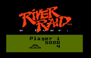 River Raid for Intellivision - Game over.