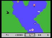 River Raid for ColecoVision - I'm hit! Looks like game over...