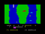 River Raid for ZX Spectrum - Sometimes one path is easier than the other...