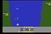 River Raid for Atari 2600 - Blasting enemy ships...