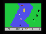 River Raid for MSX - Destroying opponents...