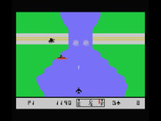 River Raid for MSX - Destroying a bridge at the end of a level...