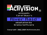 River Raid for MSX - Loading screen (cassette version).