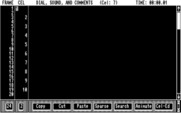 The Animation Studio for IBM PC/Compatibles - You can copy and re-order frames.