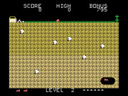 Anteater for TI-99/4A - Game start.