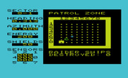 Shootout at the OK Galaxy for Commodore VIC-20 - View the patrol zone...