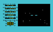 Shootout at the OK Galaxy for Commodore VIC-20 - Game start.