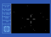 Shootout at the OK Galaxy for Atari 8-bit - Game start.