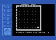Shootout at the OK Galaxy for Atari 8-bit - Patrol zone...