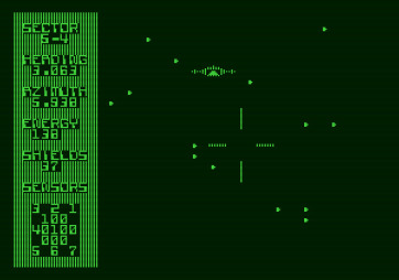 Shootout at the OK Galaxy for Apple II - Resupply at this base...