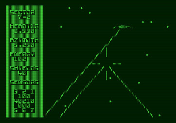 Shootout at the OK Galaxy for Apple II - Fire! And I missed my target...