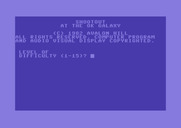 Shootout at the OK Galaxy for Commodore 64 - Title screen.