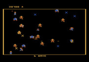 Robotron: 2084 for Atari 5200 - The screen can get rather crowded...