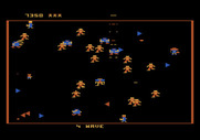 Robotron: 2084 for Atari 5200 - More and more opponents appear as the game progresses.