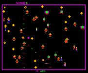 Robotron: 2084 for Arcade - You're usually greatly outnumbered...
