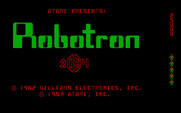 Robotron: 2084 for IBM PC/Compatibles - Title screen.