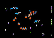 Robotron: 2084 for Apple II - Run away!