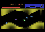 Vanguard for Atari 5200 - You can crash into opponents for points when invincible.